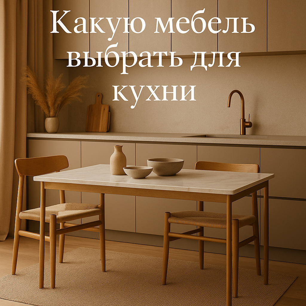 Практичные и стильные варианты: какую мебель выбрать для кухни